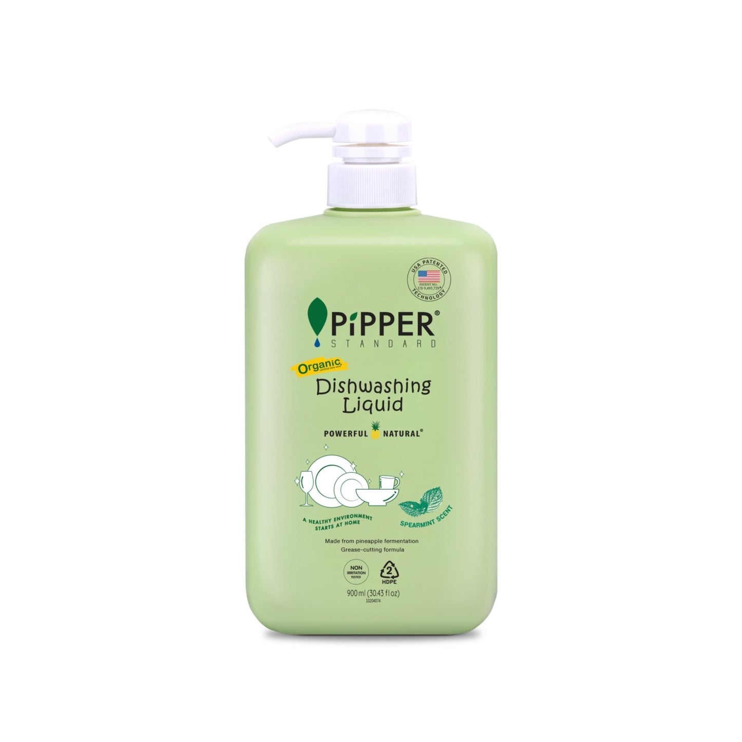 Mint - Scented Antibacterial Dishwashing Liquid - Pipper StandardDishwashing liquid soapPipper StandardPipper Standard