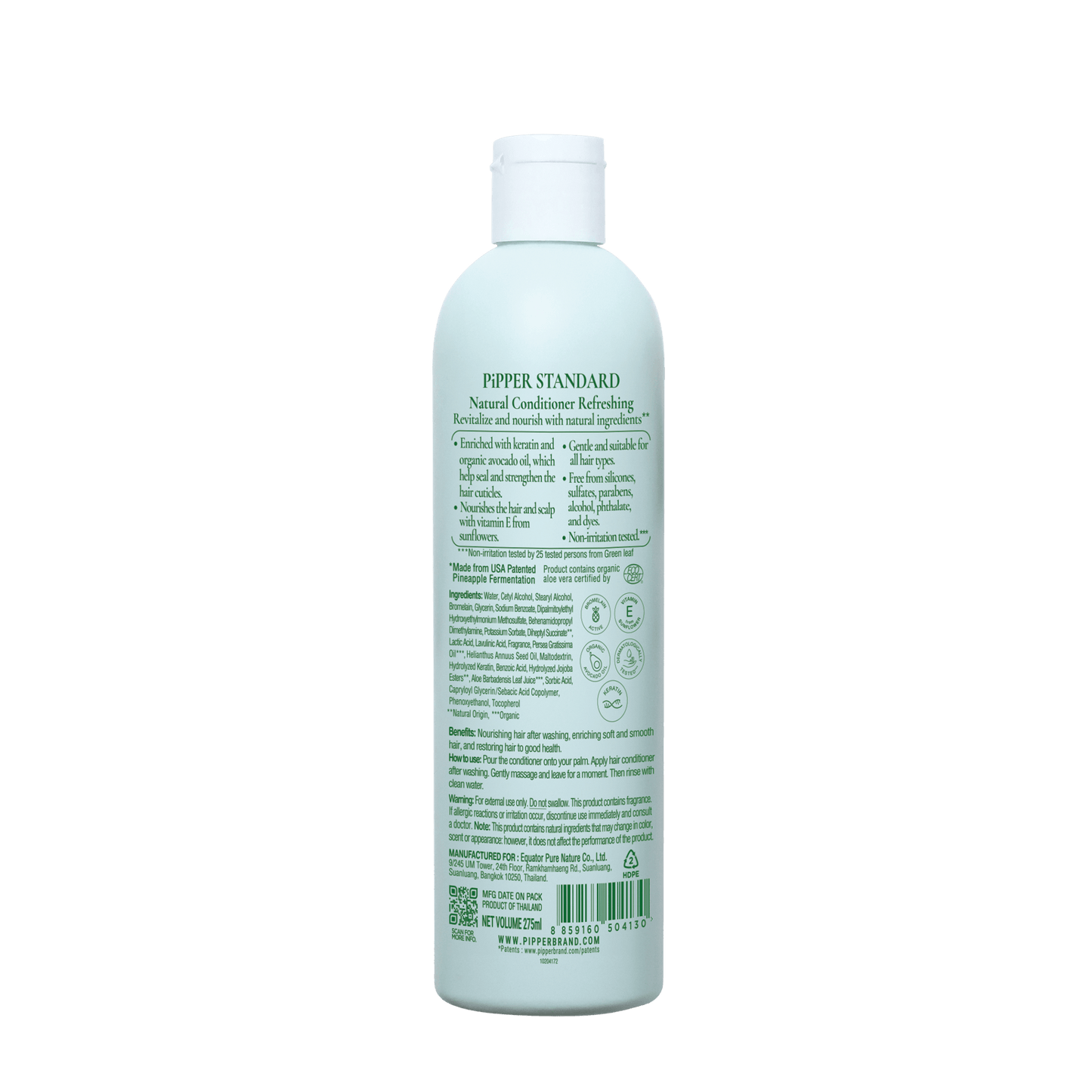 Natural Hair Conditioner With Refreshing Scent - Pipper StandardConditionerPipper StandardPipper Standard