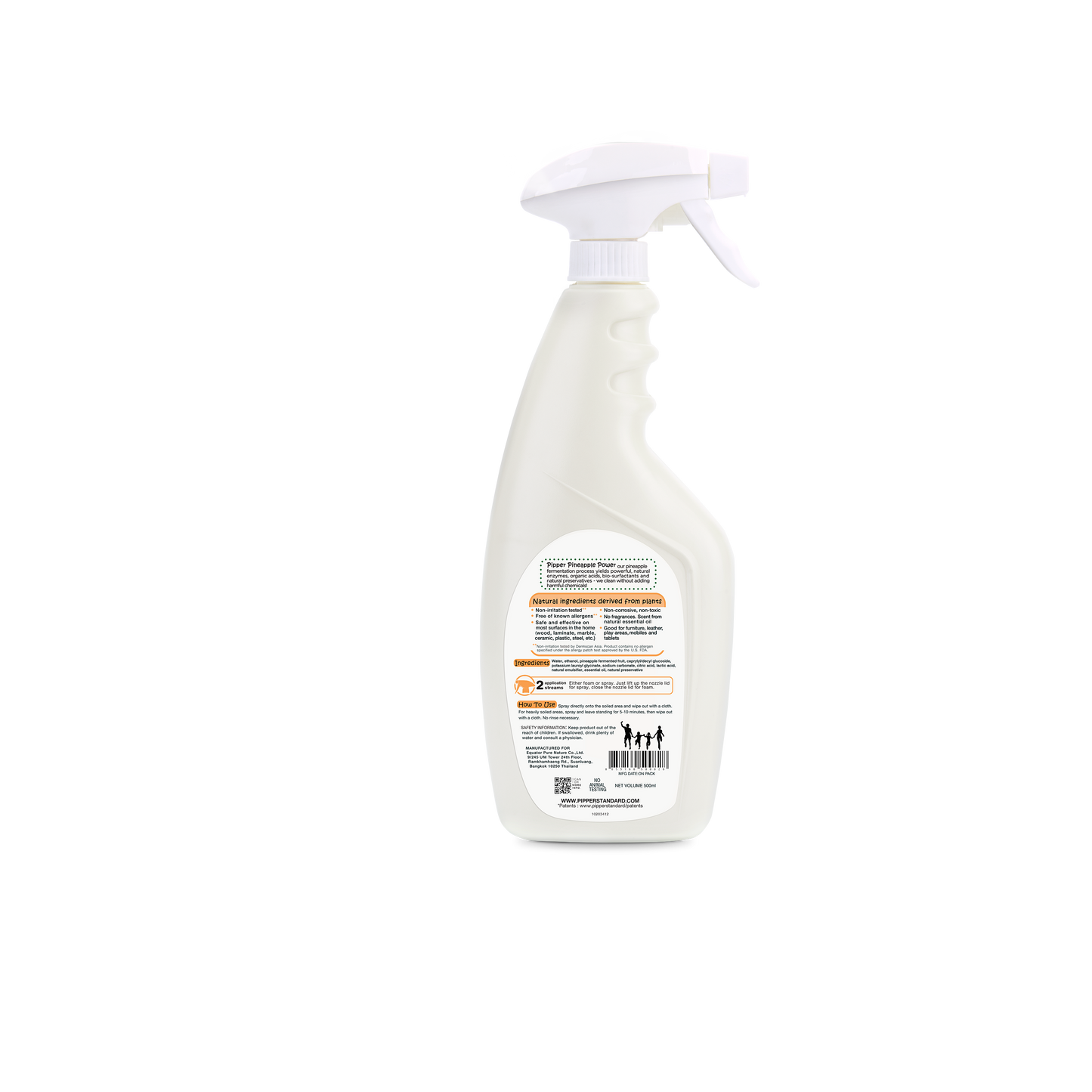 Plant-Based Multipurpose Cleaner Grapefruit-Scented | Pipper Standard