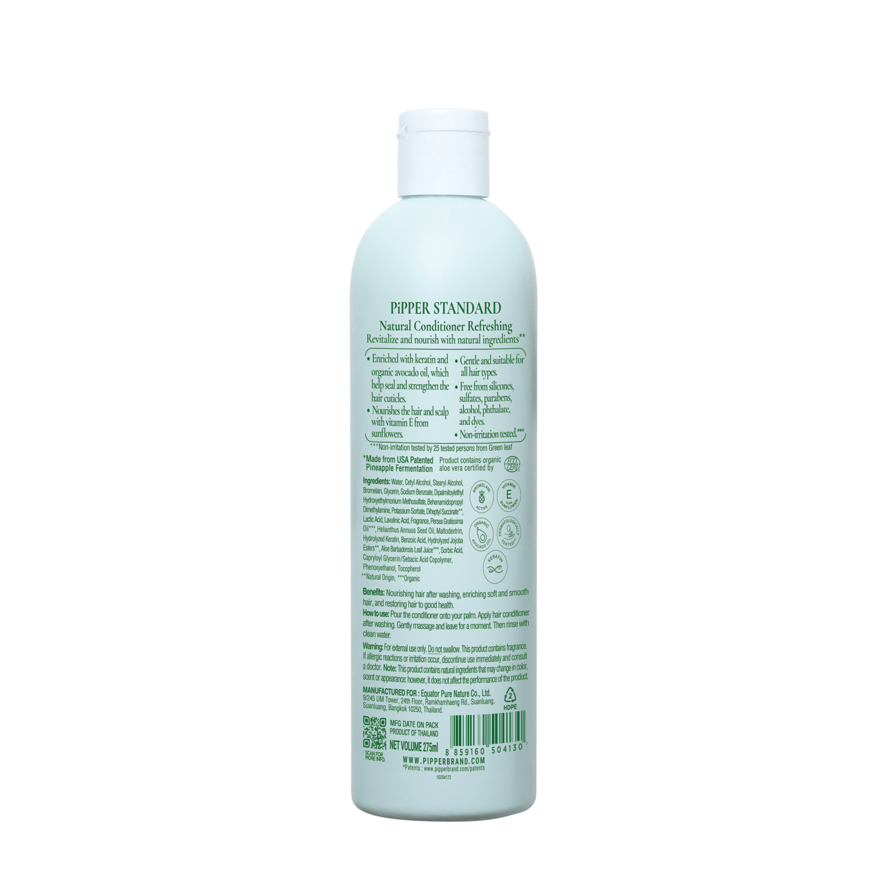 Natural Hair Conditioner With Refreshing Scent - Pipper StandardConditionerPipper StandardPipper Standard